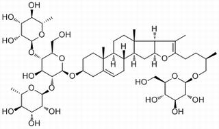 伪原薯蓣皂苷，分析标准品,HPLC≥97%