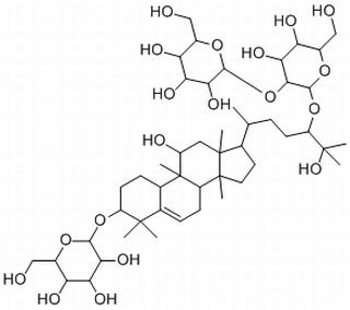 拟人参皂苷Rh2,分析标准品,HPLC≥98%