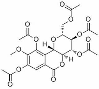 Bergenin pentaacetate，分析标准品,HPLC≥98%