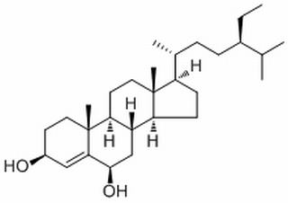 Stigmast-4-ene-3β,6β-diol，分析标准品,HPLC≥98%