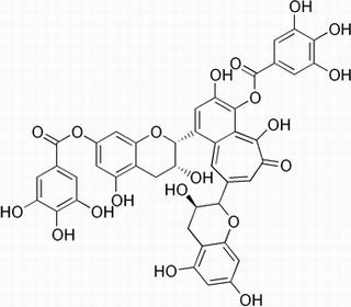 茶黄素-3,3'-双没食子酸,分析标准品,HPLC≥98%