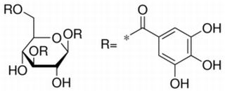 1,3,6-三-O-没食子酰基-β-D-葡萄糖，分析标准品,HPLC≥90%