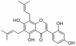 8-Prenylluteone，分析标准品,HPLC≥97%