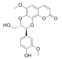 黄花菜木脂素B,分析标准品,HPLC≥98%