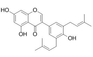3',5'-二异戊烯基金雀异黄素，分析标准品,HPLC≥95%