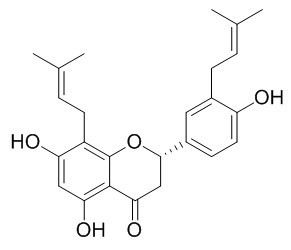 山豆根黄烷酮A,分析标准品,HPLC≥95%