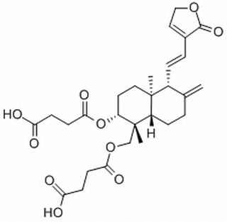 脱水穿心莲内酯琥珀酸半酯，分析标准品,HPLC≥99%