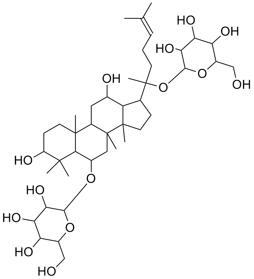 人参皂苷Rg1，分析标准品,HPLC≥98%