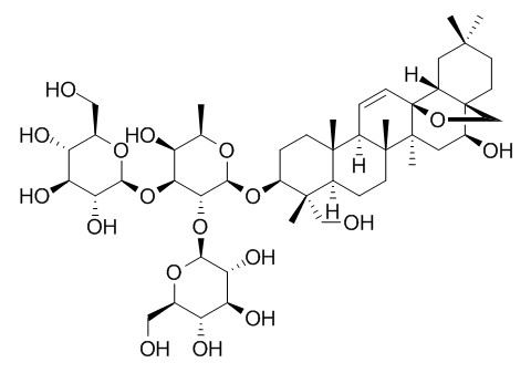 醉鱼草皂甙IV，分析标准品,HPLC≥98%