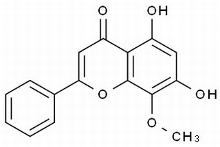 汉黄芩素，分析标准品,HPLC≥98%