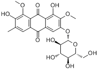 橙黄决明素-6-葡萄糖苷，分析标准品,HPLC≥98%