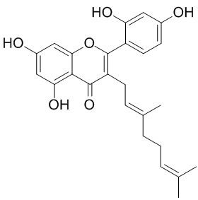 3-香叶基-5,7,2',4'-四羟基黄酮,分析标准品,HPLC≥95%