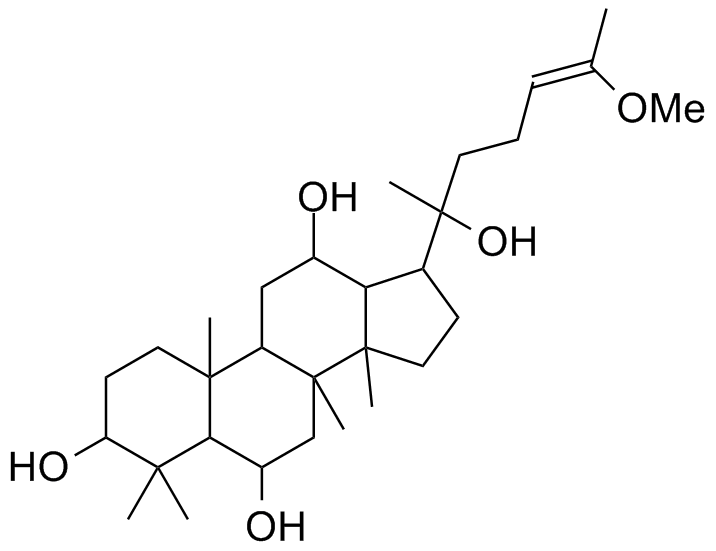 25-甲氧基-原人参三醇，分析标准品,HPLC≥98%