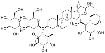原纤细薯蓣皂苷，分析标准品,HPLC≥90%
