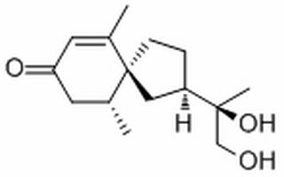 11R,12-Dihydroxyspirovetiv-1(10)-en-2-one，分析标准品,HPLC≥98%