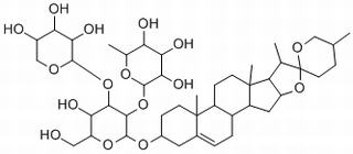 短葶山麦冬皂苷C，分析标准品,HPLC-ELSD≥98%