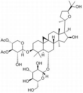 3-O-3',4'-二乙酰基-BETA-D-吡喃木糖基-6-O-BETA-D-吡喃葡萄糖基-环黄芪醇，分析标准品,HPLC≥97%